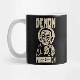 Demon Possession Vintage Halloween Mug